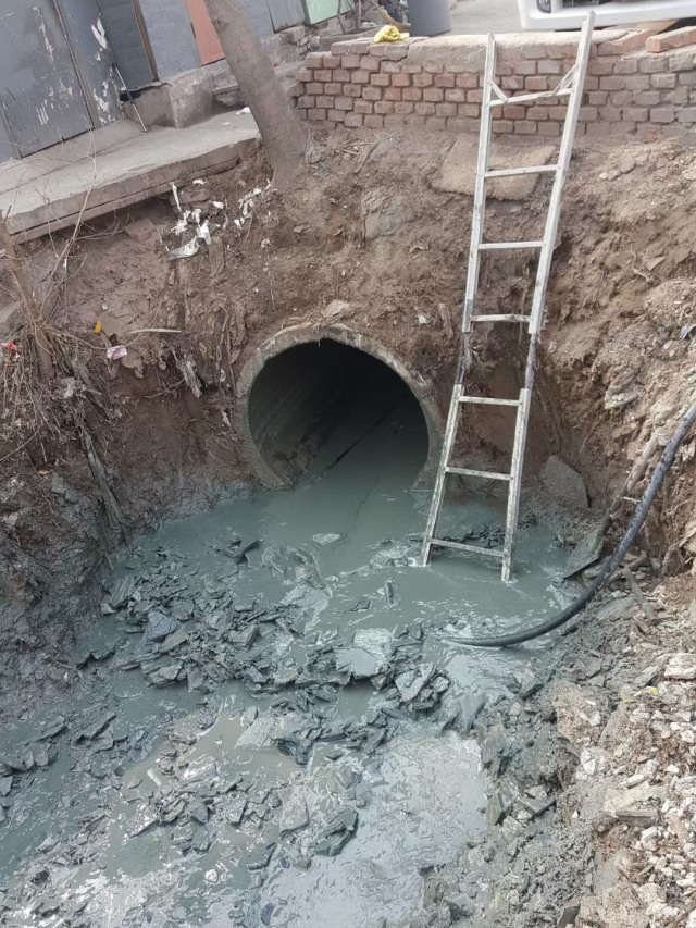 总口管理区管道清洗