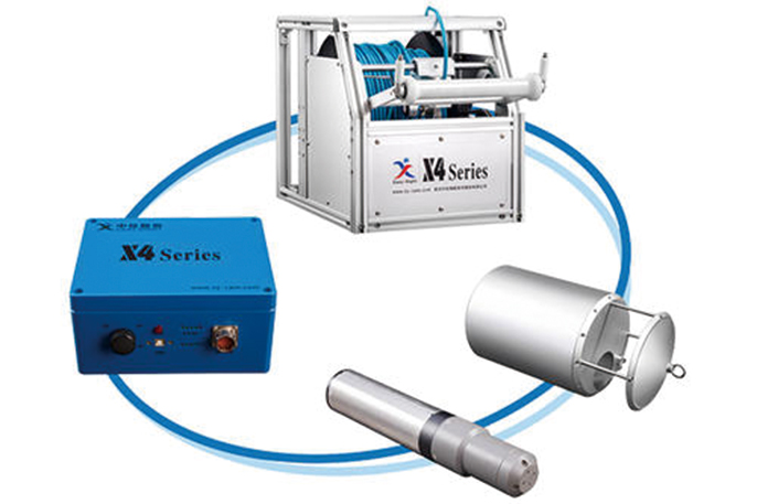 总口管理区声呐检测